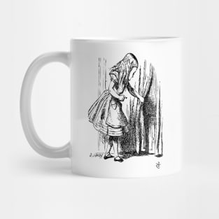 Alice in Wonderland | Alice Finds the Door to Wonderland | Vintage Alice | Mug